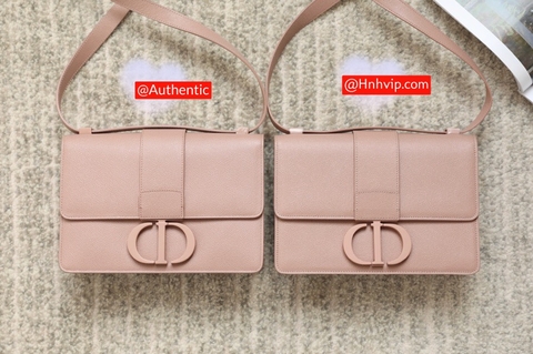 DIOR 30 MONTAIGNE BAG Blush Ultramatte Grained Calfskin