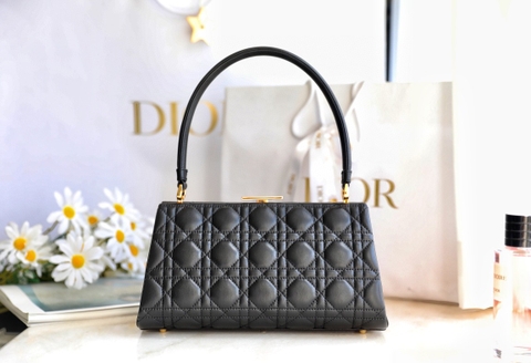 Dior Caro black lambskin bag
