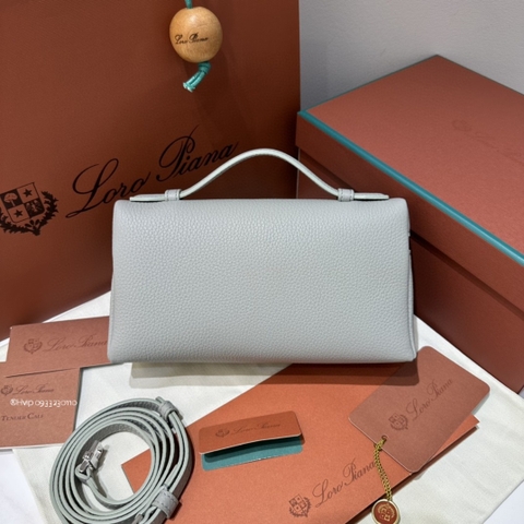 Loro Piana Extra Pocket L19 Grained Calfskin FAN4045 Eucalyptus (50BD