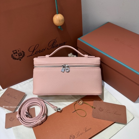 Loro Piana Extra Pocket L19 Grained Calfskin FAN4045 pink