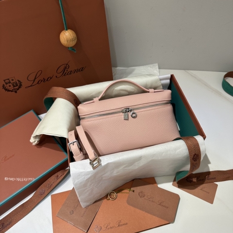 Loro Piana Extra Pocket L19 Grained Calfskin FAN4045 pink