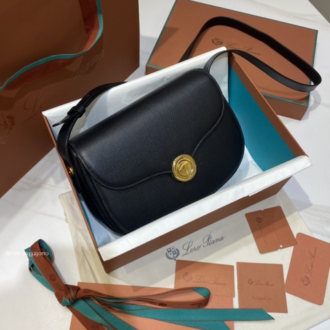 Delvaux small Ghiera bag Smooth Calfskin FAO1146 Black (8000)