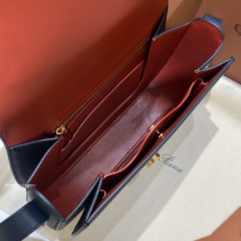 Delvaux small Ghiera bag Smooth Calfskin FAO1146 blue Navy