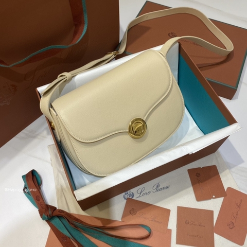 Delvaux small Ghiera bag Smooth Calfskin FAO1146 Lotus Root (A0DL)