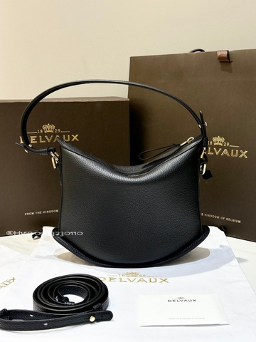 Delvaux Pin Swingin Taurillon Soft AA0601AQY black