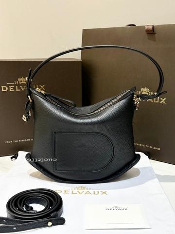 Delvaux Pin Swingin Taurillon Soft AA0601AQY black