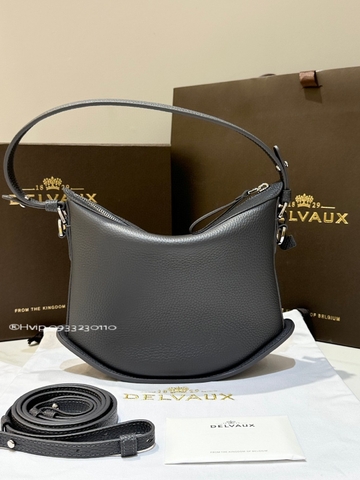 Delvaux Pin Swingin Taurillon Soft AA0601AQY gray