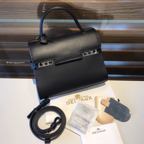 Delvaux Tempête Small in Silky Calf AA0613BQS black