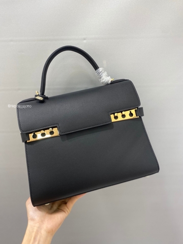 Delvaux Tempête MM in Silky Calf AA0611BQS099ZDO black GHW