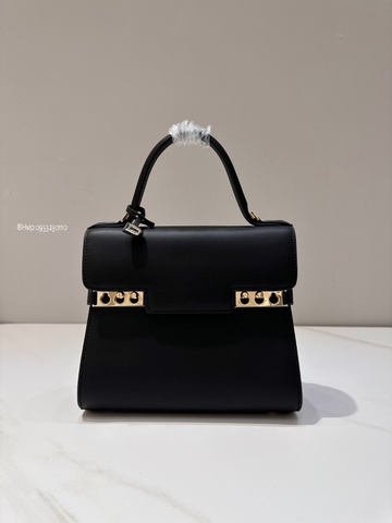Delvaux Tempête PM in Silky Calf AA0612BQS099ZDO black GHW