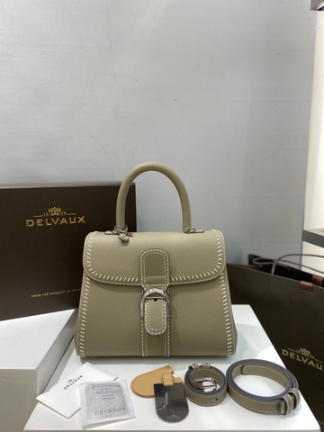 Delvaux Brillant MM Flywheel 2021 grey