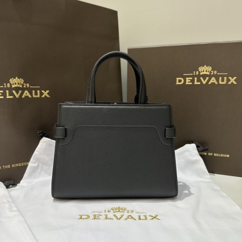 Delvaux Tempête Crush Small in Silky Calf AA0646BQS black