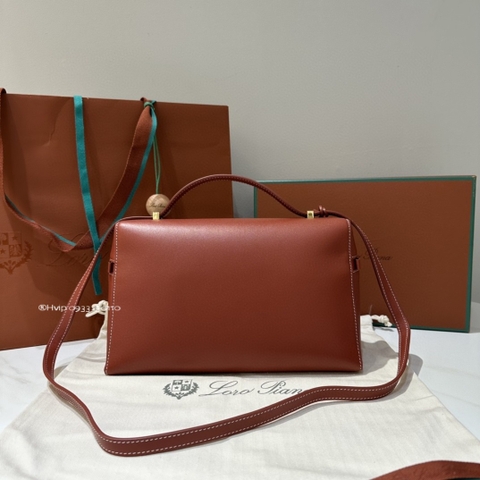 Loro Piana Extra Bag L27 Smooth Calfskin Deep Kummel (P08H) FAN3462