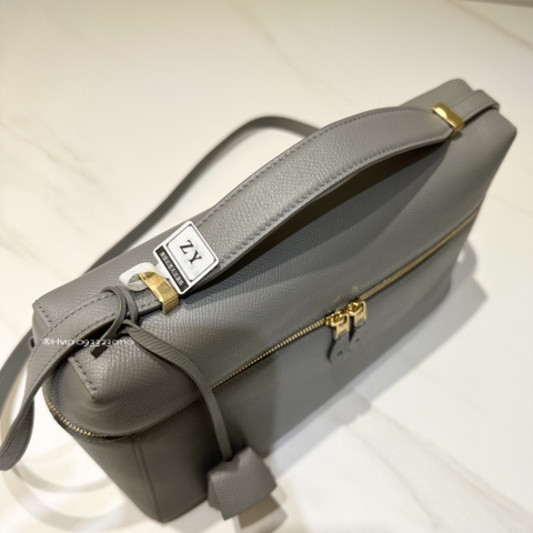 Loro Piana Extra Bag L27 Textured Calfskin Cayenne (M565) FAN4085