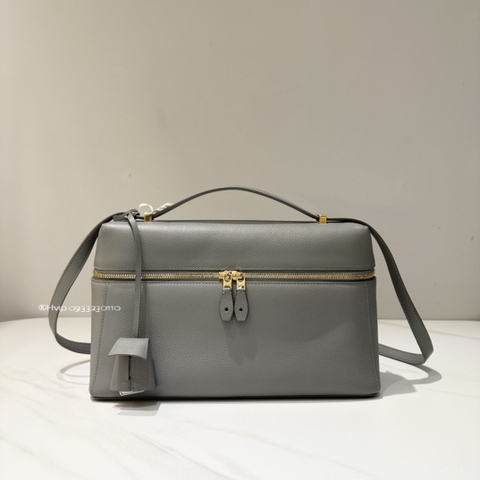 Loro Piana Extra Bag L27 Textured Calfskin Cayenne (M565) FAN4085