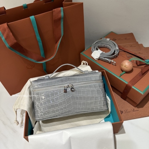 Loro Piana Extra Pocket L19 crocodile