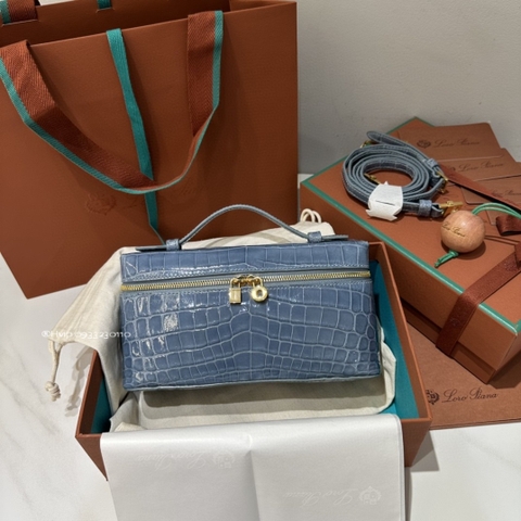 Loro Piana Extra Pocket L19 crocodile