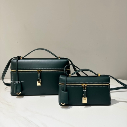 Loro Piana Extra Bag L19 Smooth Calfskin New Petrolio (705G)