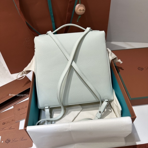 Loro Piana Extra Pocket backpack L23.5 Grained Calfskin FAN4041