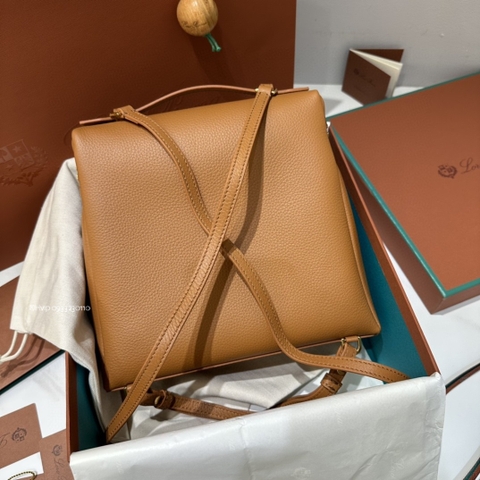 Loro Piana Extra Pocket backpack L23.5 Grained Calfskin FAN4041