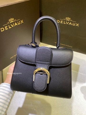 Delvaux Brillant Mini Rodeo Calfskin black