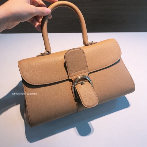 Delvaux Brillant MM grained Calfskin Vegetal - Ivory