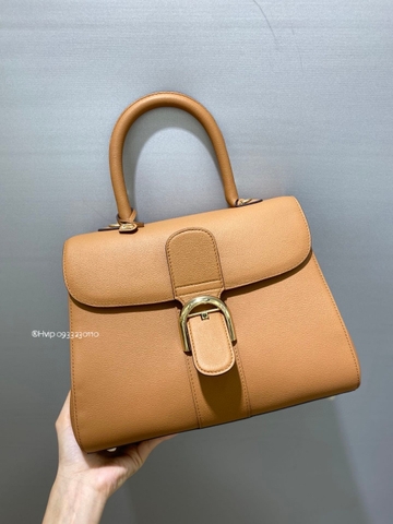 Delvaux Brillant MM grained Calfskin Vegetal - Ivory