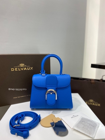 Delvaux Brillant Munigrained Calfskin Outremer