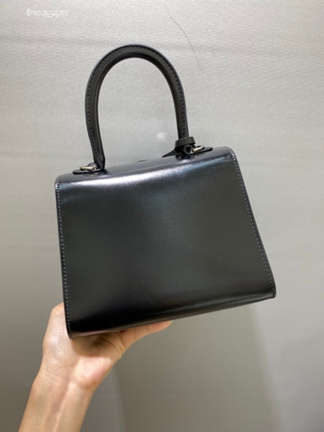 Delvaux Brillan mini in Box Calf black PHW