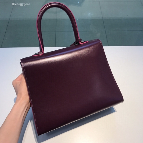 Delvaux Brillant MM in Box Calfskin