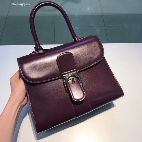 Delvaux Brillant MM in Box Calfskin