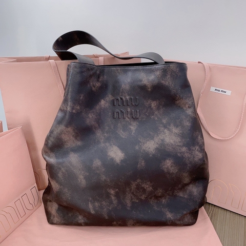 Miu Miu 5BC117_2F6P_F0V6L_V_OOO Sand/Coffee M1