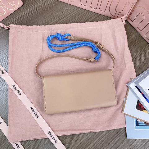 Miu Miu 5DN006 wallet bag beige M1