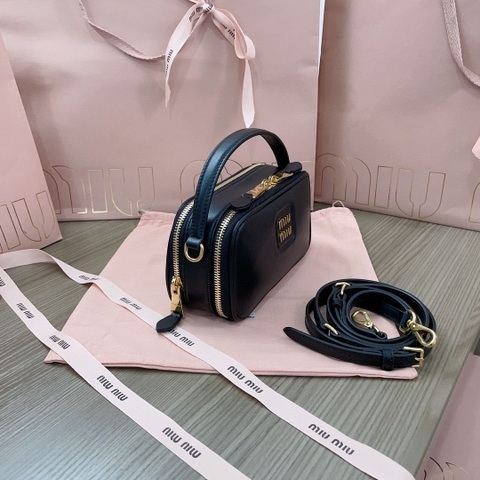 Miu Miu 5BH229 leather bag black M1