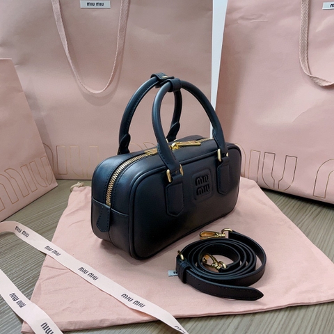 Miu Miu Arcadie leather bag 5BB142_2CR3_F0002_V_OON black M1