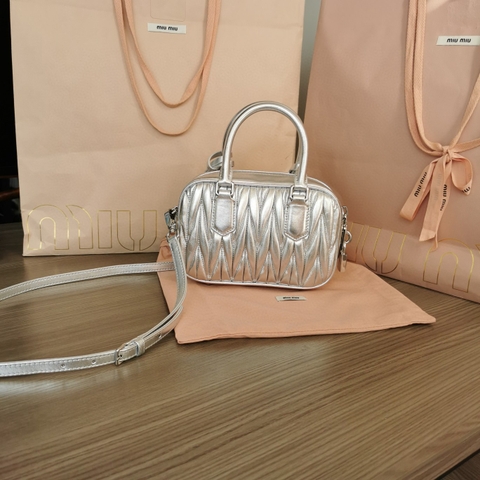 Miu Miu Arcadie matelassé nappa leather bag 5BB123_N88_F0118_V_OOO silver M1