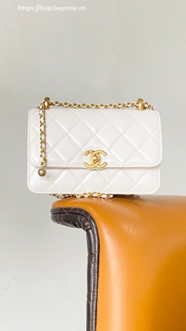 Chanel leather flap bag