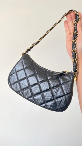 Chanel 23k mini shoulder leather bag
