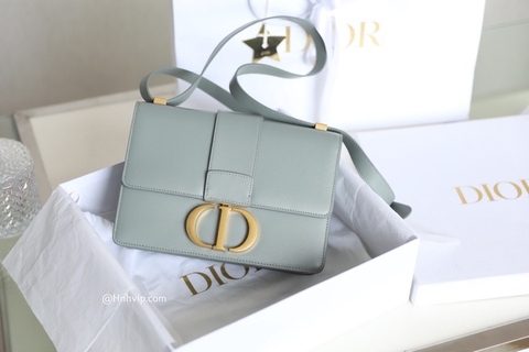 DIOR 30 MONTAIGNE BAG Gray Box Calfskin