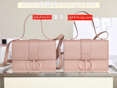 DIOR 30 MONTAIGNE BAG Blush Ultramatte Grained Calfskin