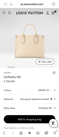 Louis Vuitton M46569 OnTheGo PM LV1