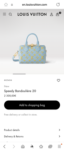 Louis Vuitton M25454 New Speedy Bandoulière 20