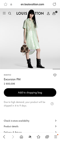 Louis Vuitton M46932 Excursion PM