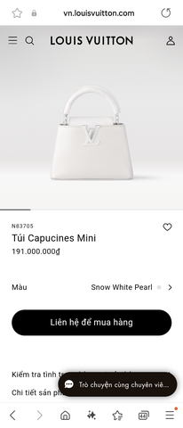 Louis Vuitton M21164 Capucines mini
