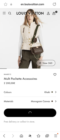 LOUIS VUITTON M44813 Multi Pochette Accessoires
