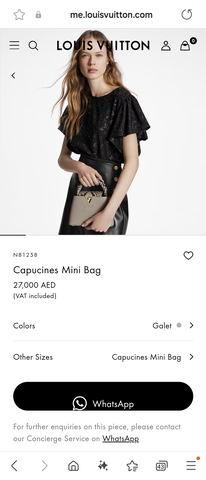 Louis Vuitton N81258 Capucines Mini Bag