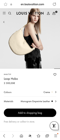 Louis Vuitton M46739 Loop Hobo