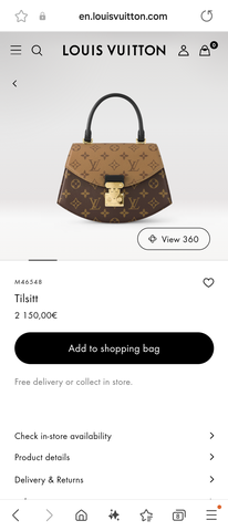 Louis Vuitton M46548 Tilsitt
