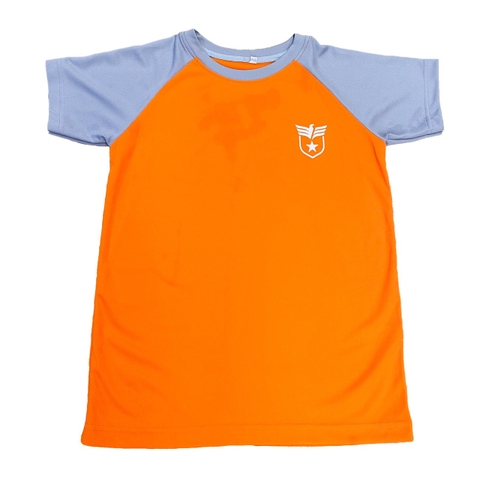 Áo đồng phục thể dục - Mẫu áo cam