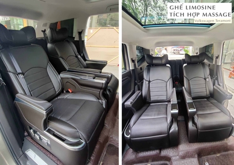 Teramont -  Brochure ghế thương gia tích hợp massage